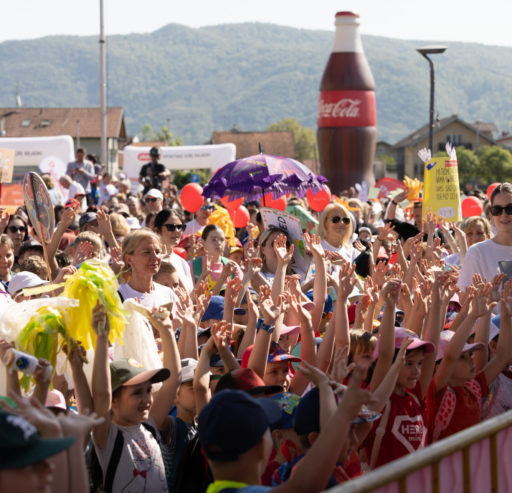 Ceremonial opening of the 28th Plazma Youth Sports Games in Zaprešić (Croatia)