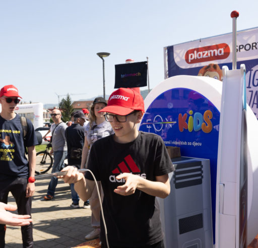 Ceremonial opening of the 28th Plazma Youth Sports Games in Zaprešić (Croatia)