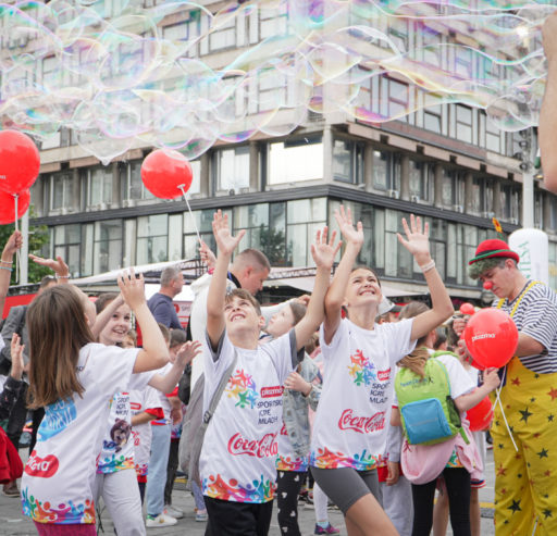 Spectacular opening of the new season of the Plazma Youth Sports Games in Belgrade