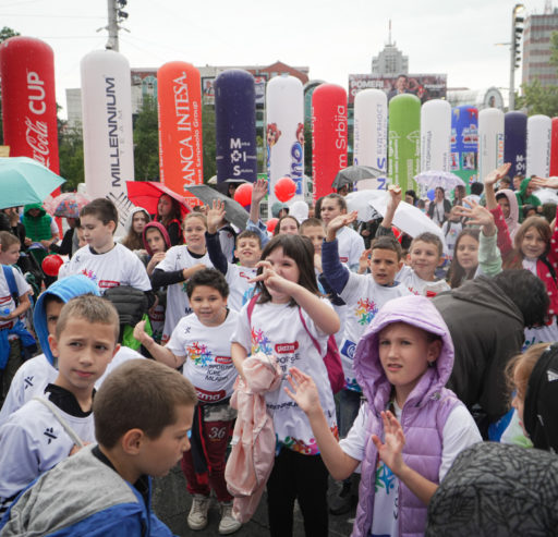 Spectacular opening of the new season of the Plazma Youth Sports Games in Belgrade