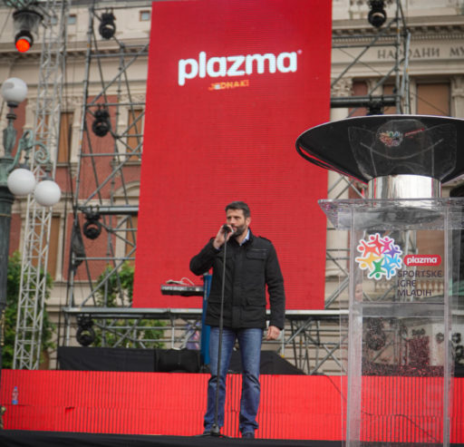 Spectacular opening of the new season of the Plazma Youth Sports Games in Belgrade