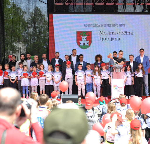 Ljubljana hosts the opening of the first season of the Plazma Youth Sports Games in Slovenia