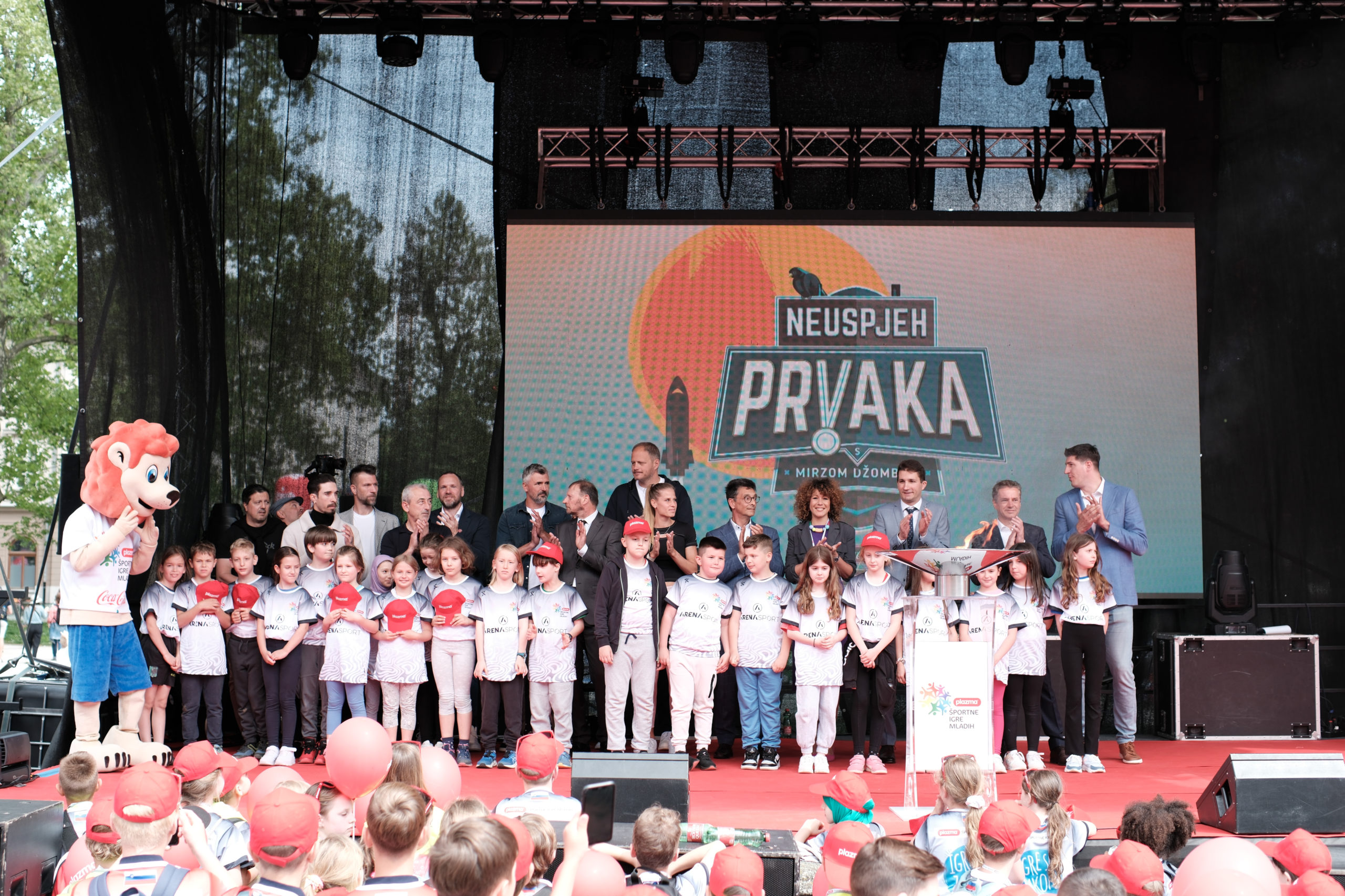 Ljubljana hosts the opening of the first season of the Plazma Youth Sports Games in Slovenia