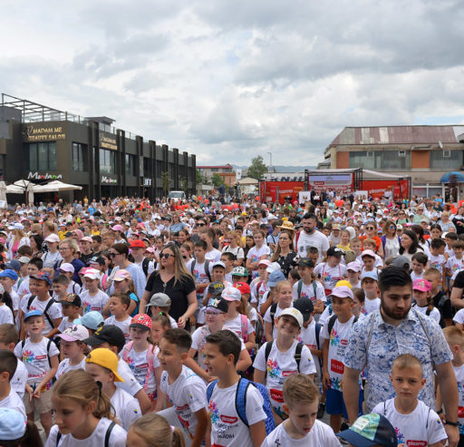 Ceremonial opening of the 14th Plazma Youth Sports Games in Sarajevo / Ilidža (B&H)