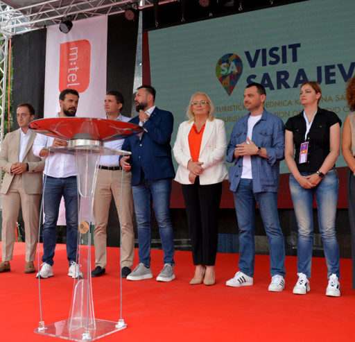 Ceremonial opening of the 14th Plazma Youth Sports Games in Sarajevo / Ilidža (B&H)