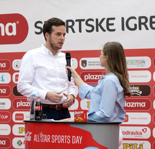 Ceremonial opening of the 14th Plazma Youth Sports Games in Sarajevo / Ilidža (B&H)