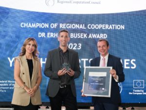 Youth Sports Games won the Champion of Regional Cooperation Dr Erhard Busek Award