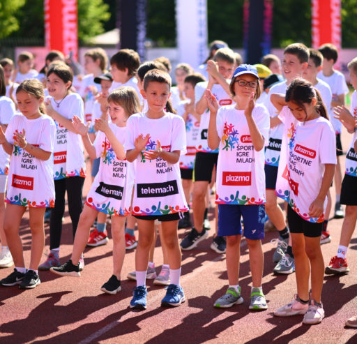 Young athletes delighted everyone at the first Plazma Sports Games final in Slovenia