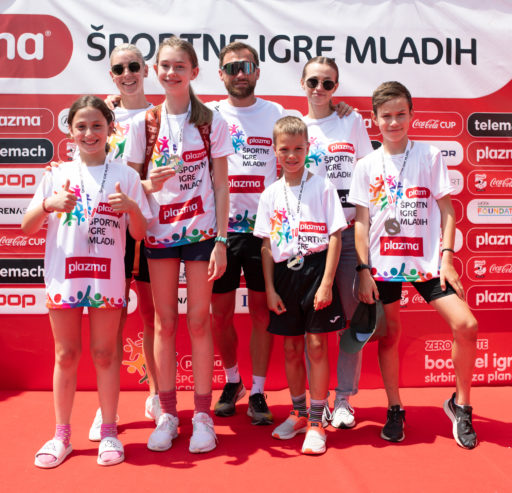 Young athletes delighted everyone at the first Plazma Sports Games final in Slovenia