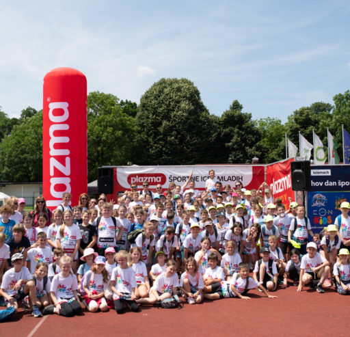 Young athletes delighted everyone at the first Plazma Sports Games final in Slovenia