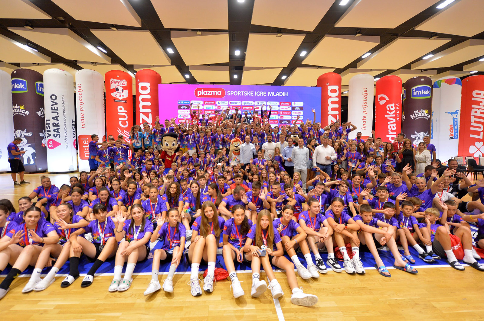 65,000 children’s smiles in the 14th season of Plazma Youth Sports Games